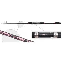 Удилище карповое AKARA Diablo-L Carp 300. углеволокно. 3.0 м. тест: 60 гр. 340 г